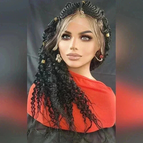 Premium Handmade BraidedLace Wigs for Working Women -Versatile, Lightweight, NWT - Picture 13 of 15